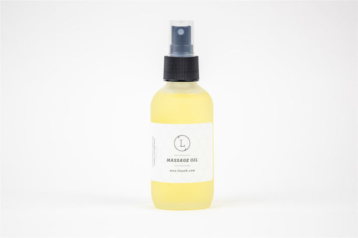 CBD - Aromatherapy Eucalyptus Massage Oil with CBD, Natural Relaxing Body Massage Oil (THC free)