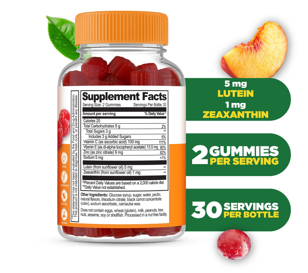 Lutein and Zeaxanthin Gummies