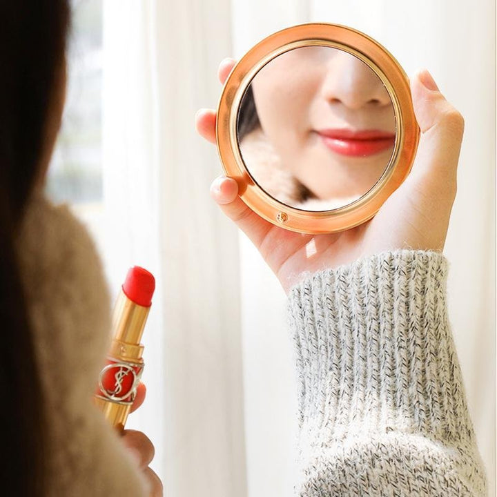 Macaron Cute Power Bank / Hand Warmer with Mirror