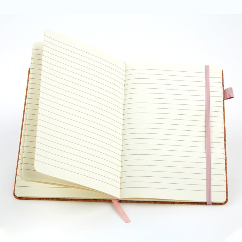 Make It Happen A5 Cork Cover Notebook Journal