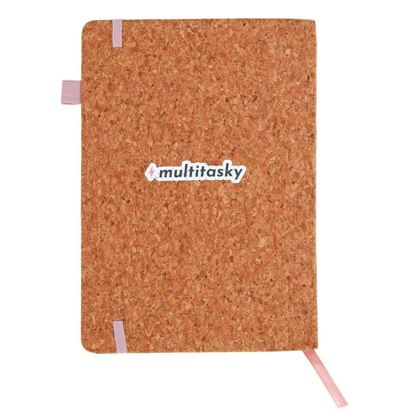 Make It Happen A5 Cork Cover Notebook Journal