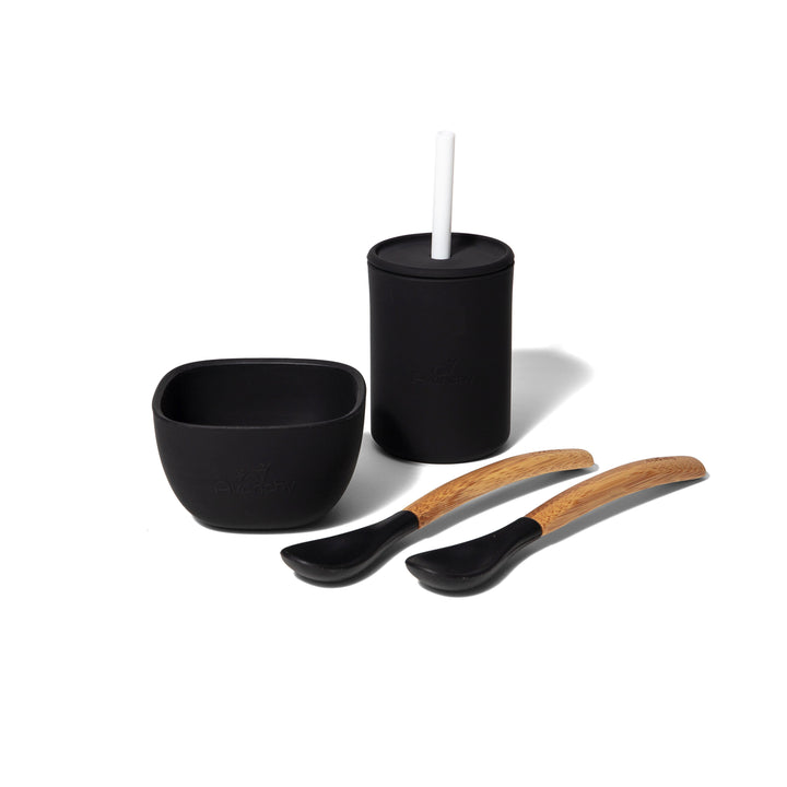 8 oz Medium Sippy Cup + Straw |  Silicone