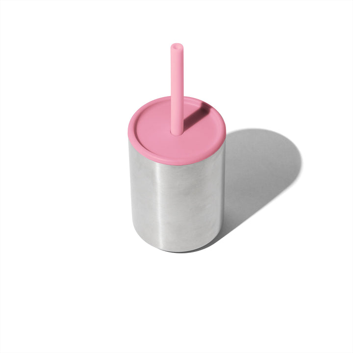 Avanchy Baby Cup with 5 Straws Gray
