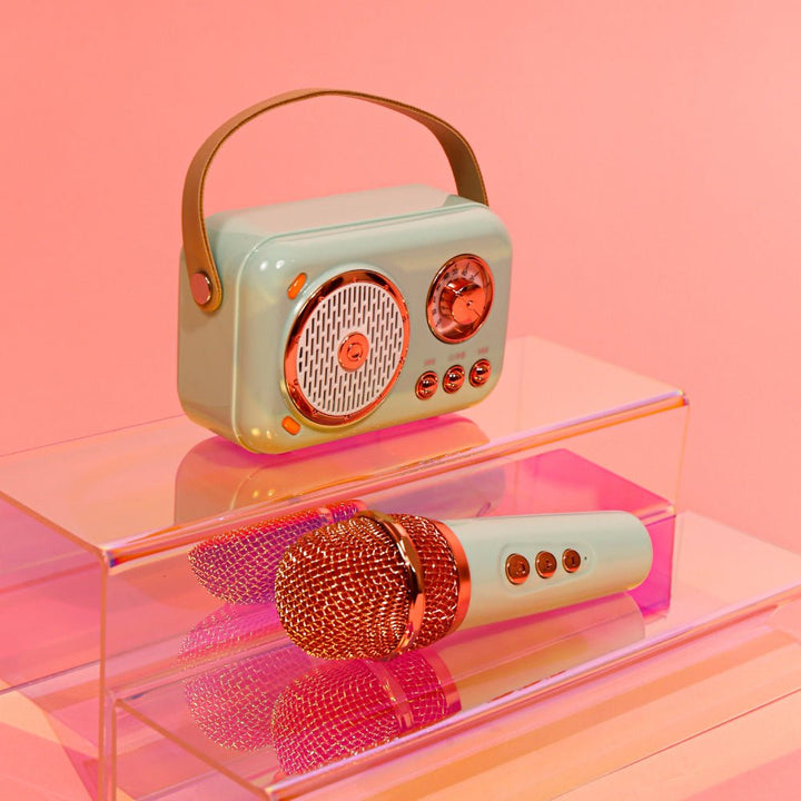 Retro Mini Karaoke Machine