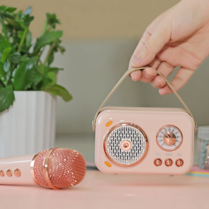 Retro Mini Karaoke Machine