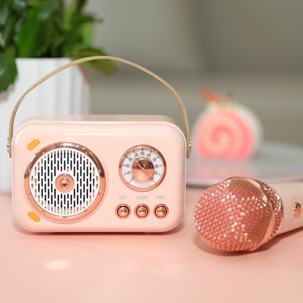 Retro Mini Karaoke Machine