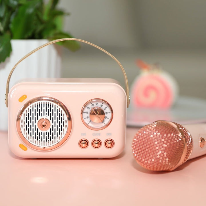 Retro Mini Karaoke Machine