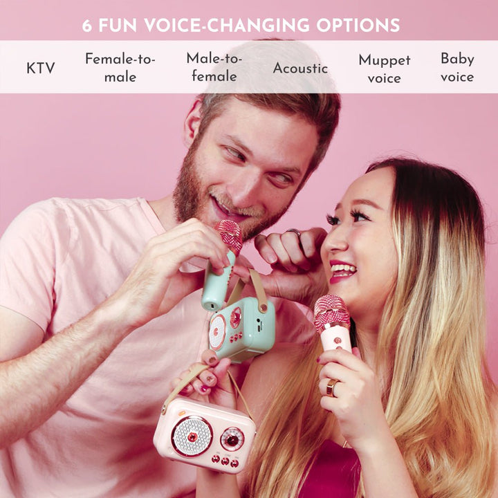 Retro Mini Karaoke Machine