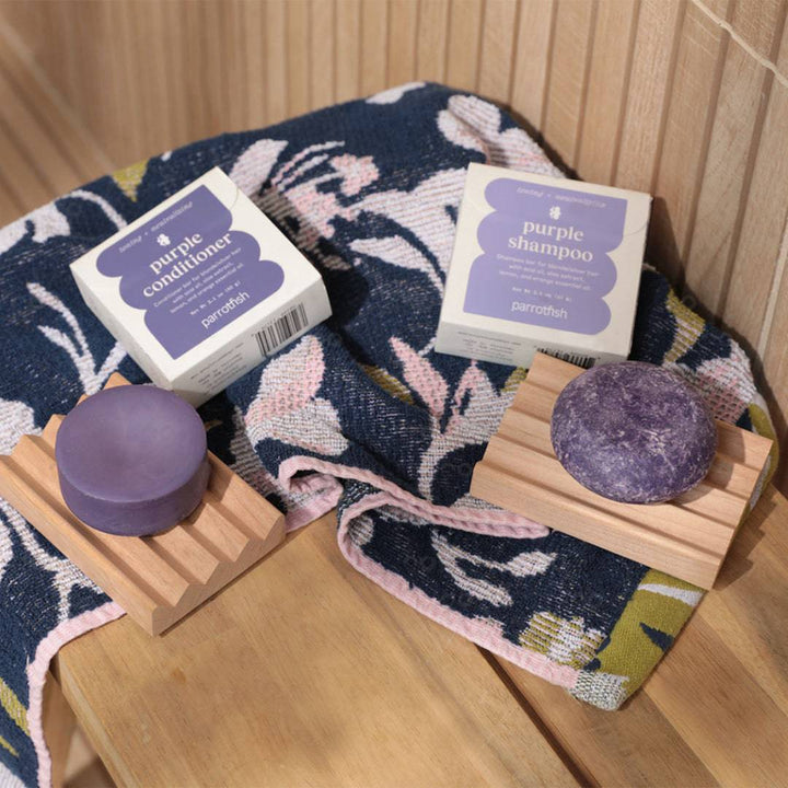 purple conditioner bar