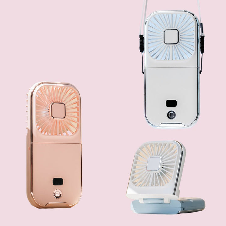 PhonePal 3 in 1 PRO: Cooling Fan + Power Bank + Phone Stand (with Display Panel)
