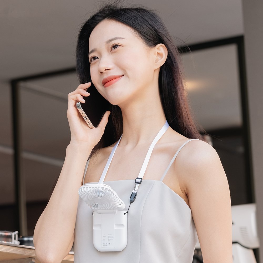 PhonePal 3 in 1 PRO: Cooling Fan + Power Bank + Phone Stand (with Display Panel)