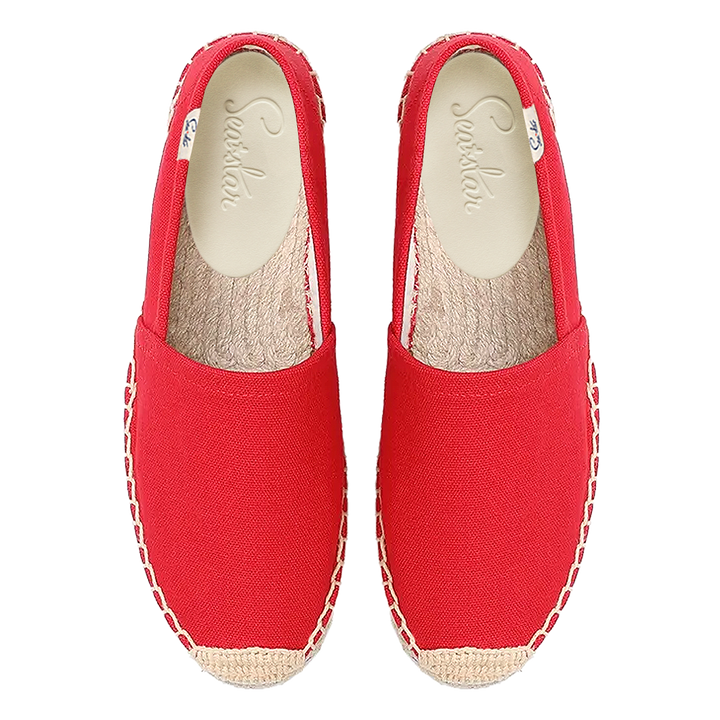 Bayside Classic Espadrille Red
