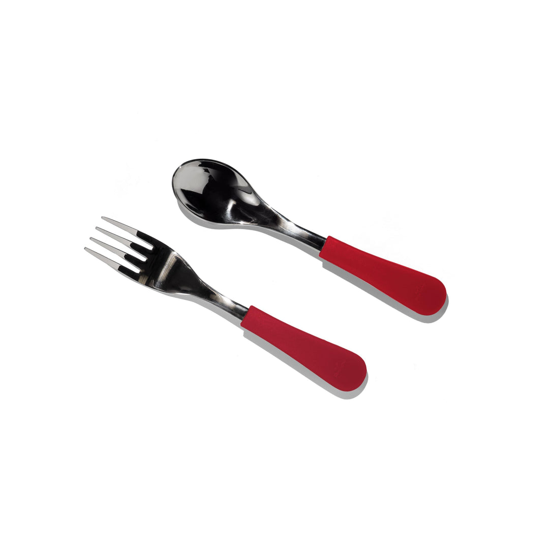 Stainless Steel Training Forks - Baby Led Weaning Fork - BLW 6 months