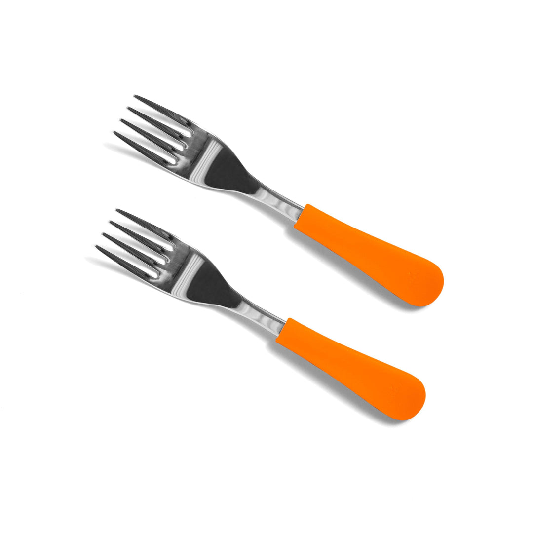 Stainless Steel Training Forks - Baby Led Weaning Fork - BLW 6 months