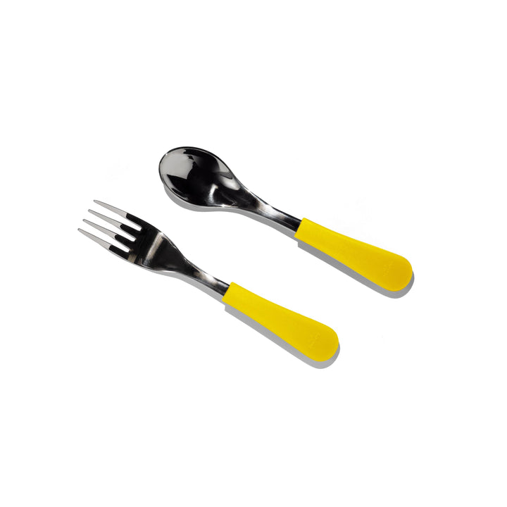 Stainless Steel Training Forks - Baby Led Weaning Fork - BLW 6 months