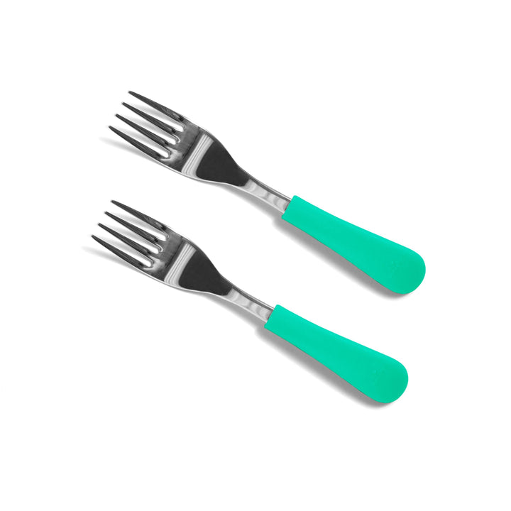 Stainless Steel Training Forks - Baby Led Weaning Fork - BLW 6 months