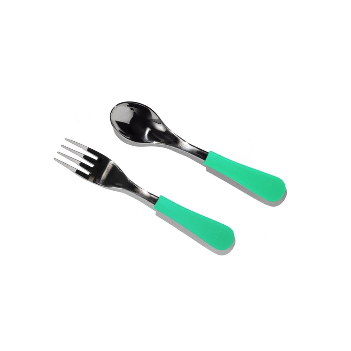 Stainless Steel Training Forks - Baby Led Weaning Fork - BLW 6 months