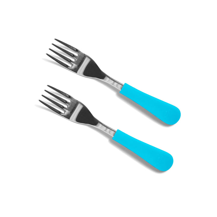 Stainless Steel Training Forks - Baby Led Weaning Fork - BLW 6 months