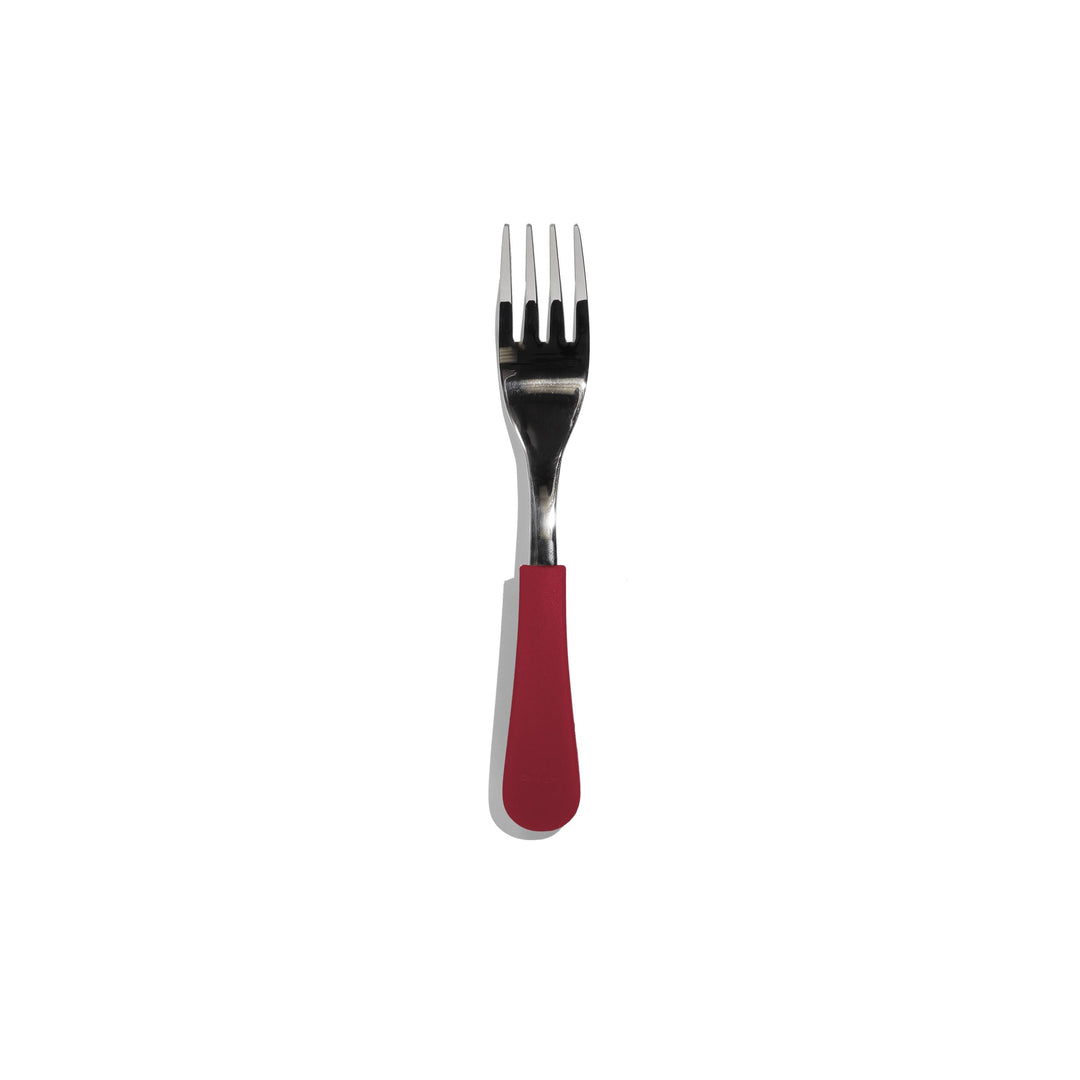 Stainless Steel Training Single Fork - Baby Led Weaning Forks - BLW 6 months