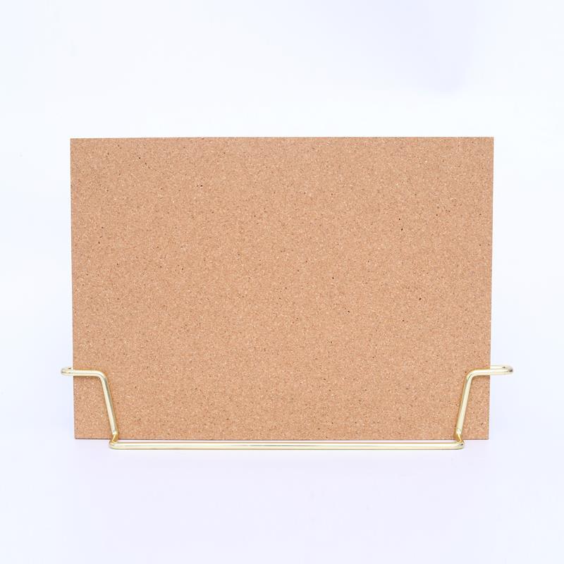 Standing Cork Bulletin Board - Rose Gold/Gold