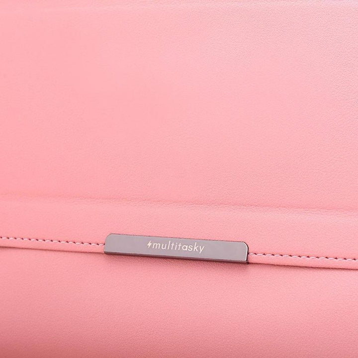 Transformable Vegan Leather Laptop Bag Set (Laptop Stand)