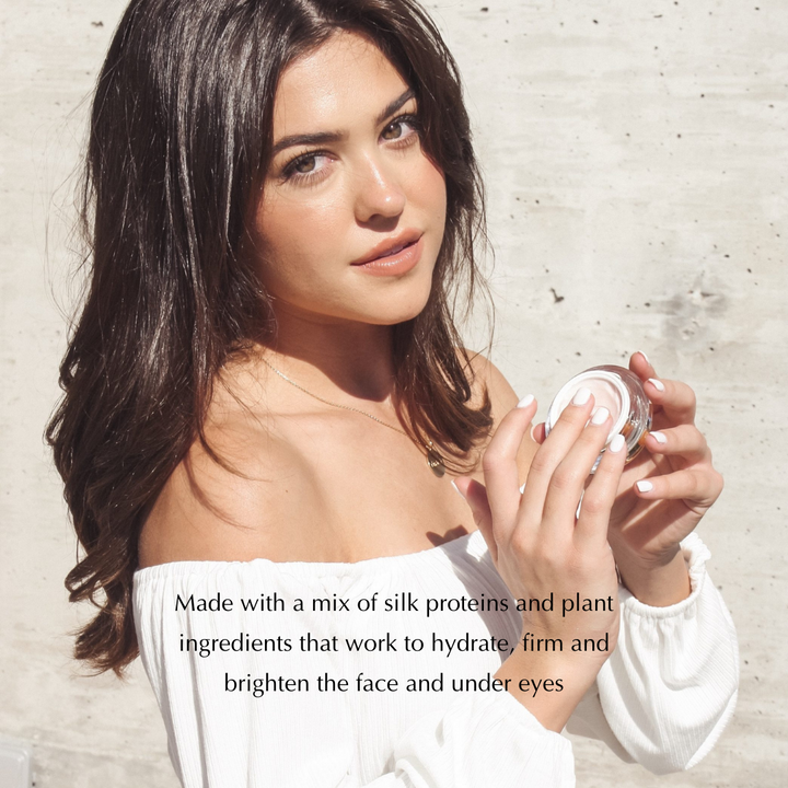 Vegan EpiSilk, Crystal Wrinkle Smoothing Face Cream - Intense Brightening and Firming Wrinkle Fix for Sensitive Skin