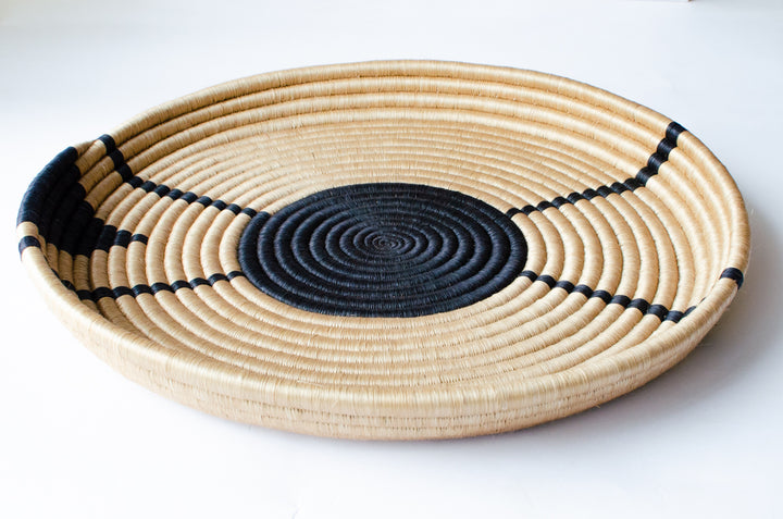 Modern Neutral Woven Wall Hanging - Daybreak