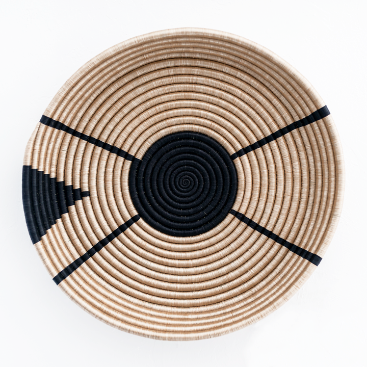 Modern Neutral Woven Wall Hanging - Daybreak