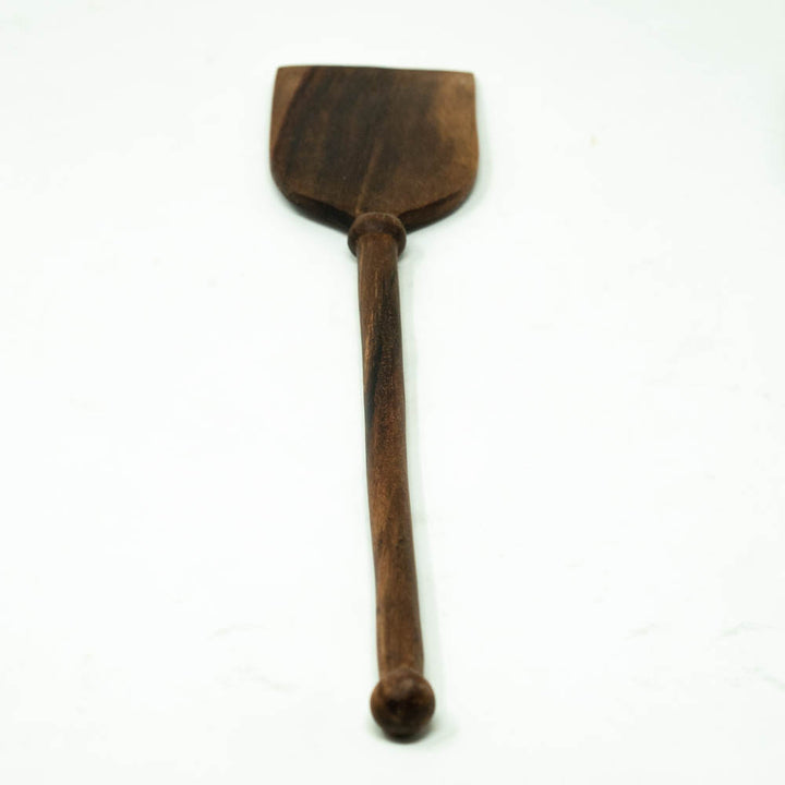 Hand Carved Wooden Spoon - Kenzie Blunt End