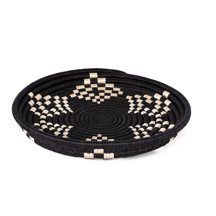 Bariku - Black &amp; Tea Woven Bowls