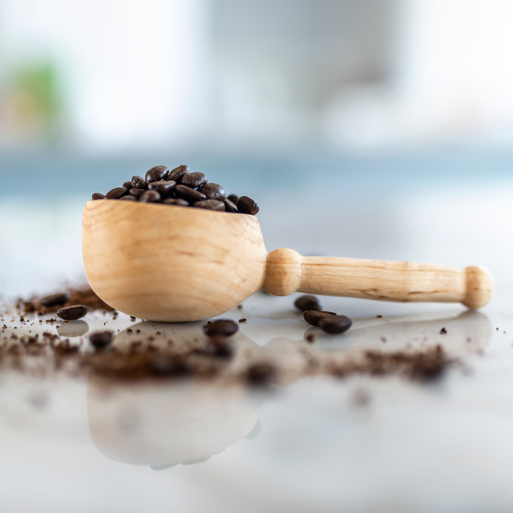 Hand Carved Wooden Spoon - Gentry Coffee Scoop