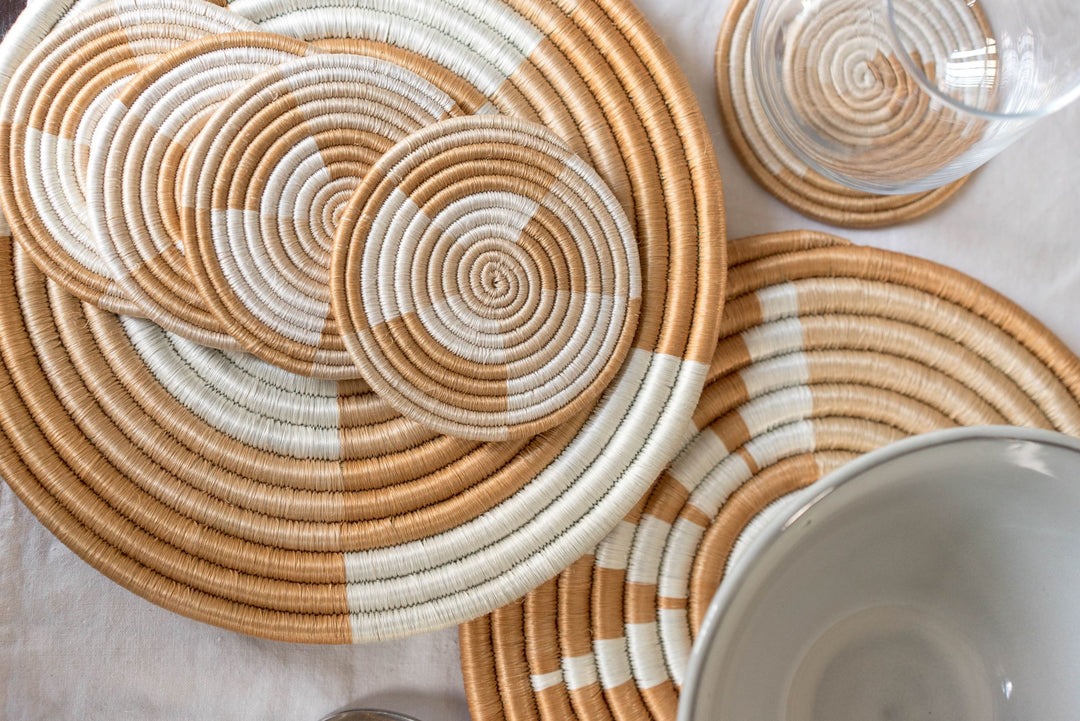 New Hand Woven Coasters