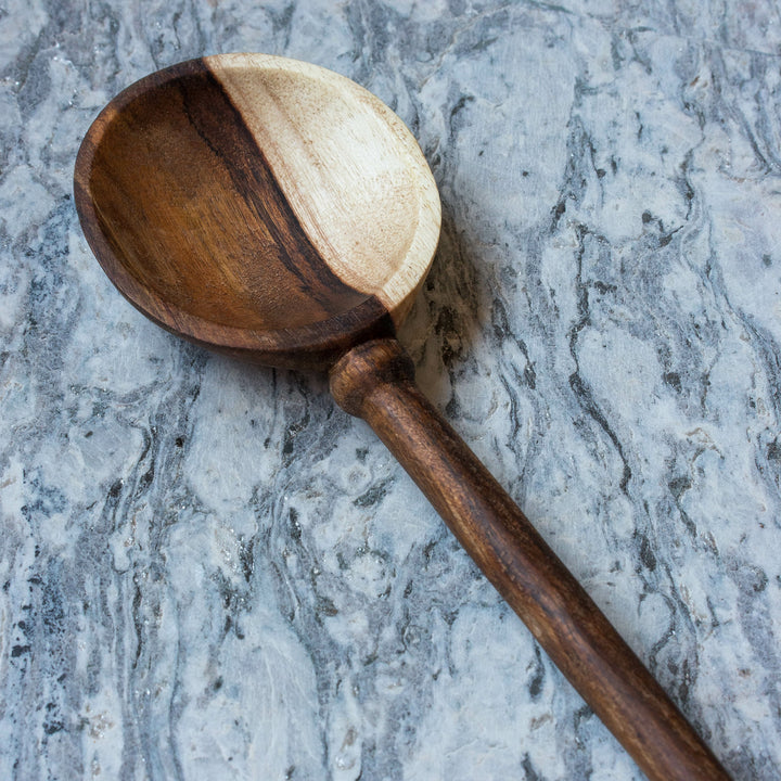 Hand Carved Wooden Spoon - Kendal Large Scoop