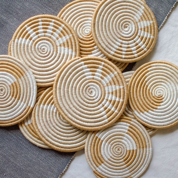 New Hand Woven Coasters