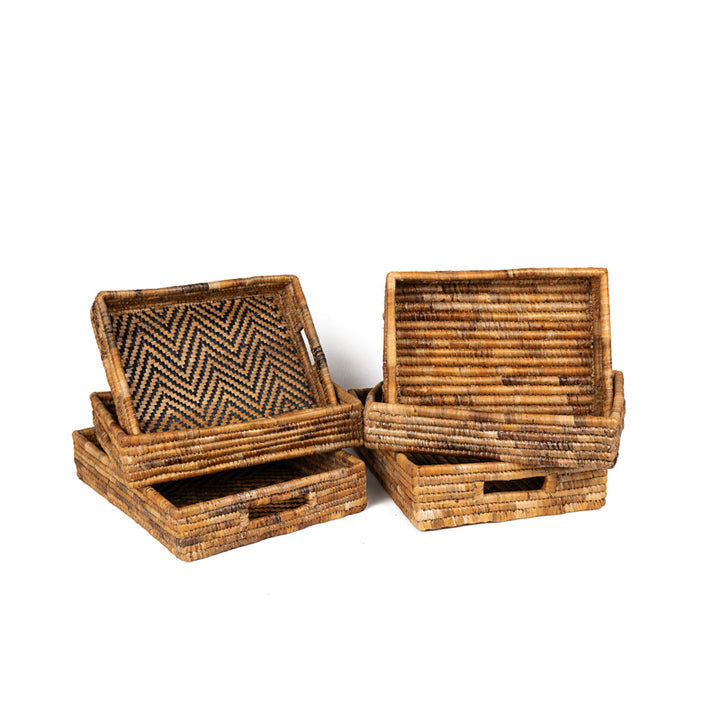Banana Leaf Nesting Trays