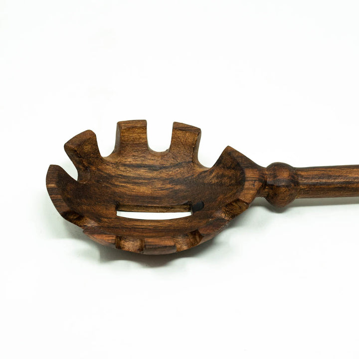Hand Carved Imogene Pasta Spoon