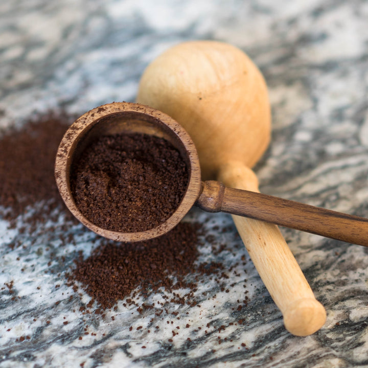 Hand Carved Wooden Spoon - Gentry Coffee Scoop