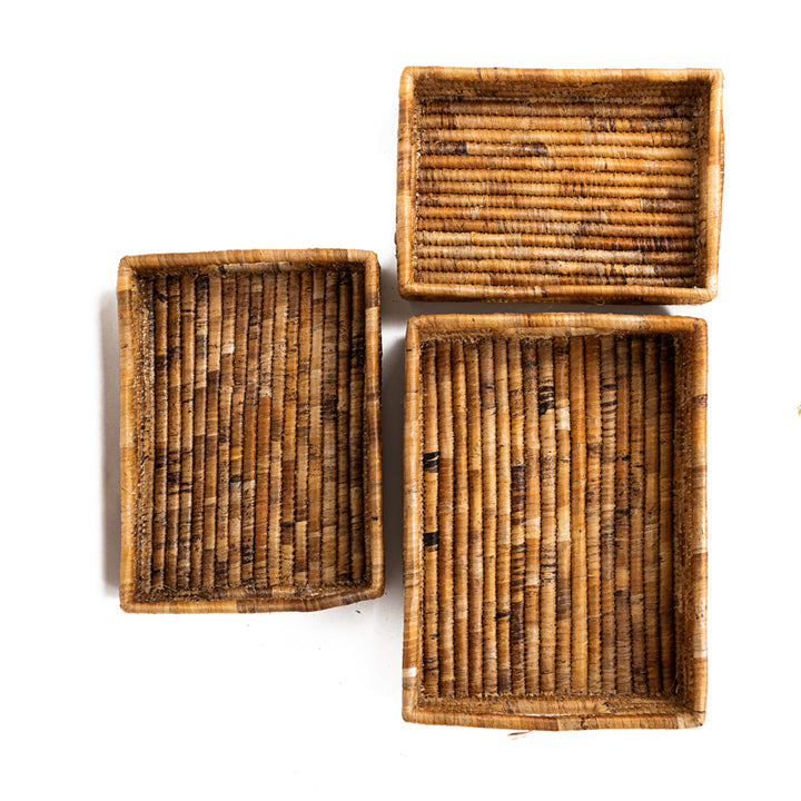 Banana Leaf Nesting Trays