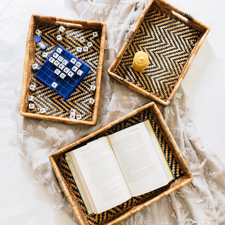Banana Leaf Nesting Trays