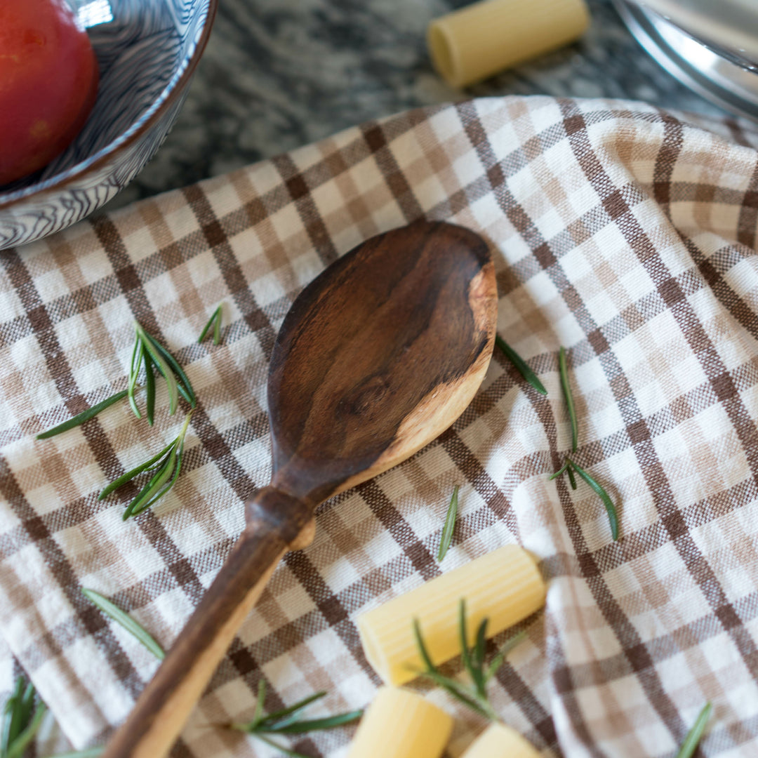 Hand Carved Wooden Spoon - Quinn Small Scoop