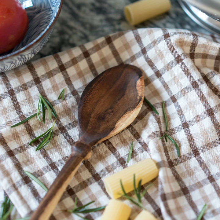 Hand Carved Wooden Spoon - Quinn Small Scoop