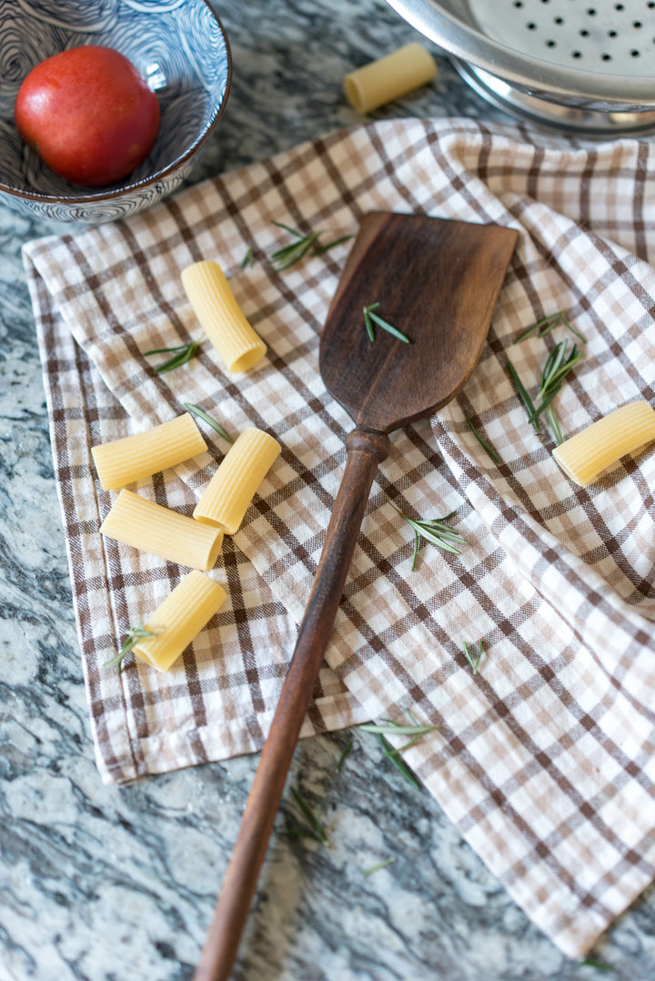 Hand Carved Wooden Spoon - Kenzie Blunt End