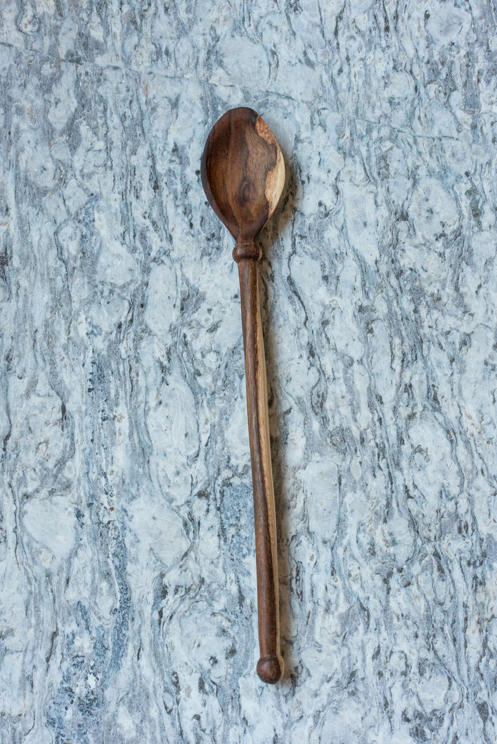 Hand Carved Wooden Spoon - Quinn Small Scoop