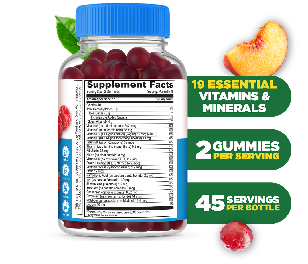 Sugar Free Multivitamin Gummies for Men