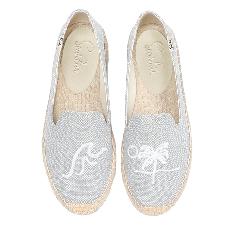 Bayside Beach Club Espadrille Wavey Grey